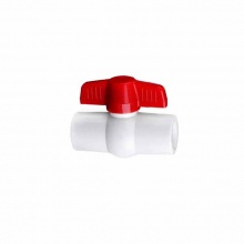 聯(lián)塑(LESSO)PVC給水管配件開關(guān)球閥 塑料閥PVC給水管球閥 白色 dn25 6分