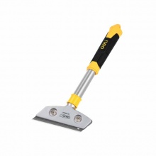 得力(deli)DL359360Z重型鋁合金刮污刀鏟刀玻璃刮刀地板瓷磚除膠鏟刀360mm尾部螺絲刀