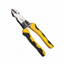 得力(deli)DL102008多功能斜嘴鉗省力型鉻釩鋼帶剝線8英寸