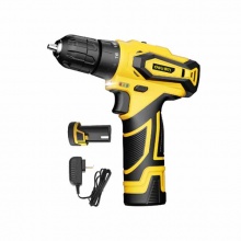 得力(deli)DL6261充電式鋰電鉆12V無線單鋰電電鉆充電鉆手電鉆電起子電動螺絲刀充電批