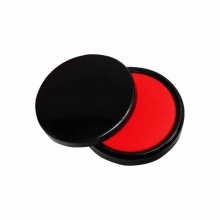 得力(deli)9870快干印臺(tái)(紅)秒干印臺(tái)/印油 紅色速干印泥財(cái)務(wù)專用