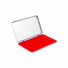 得力(deli)9892秒干印臺(tái)(紅)方形印臺(tái) 快干秒干橡皮章印泥 財(cái)務(wù)專用