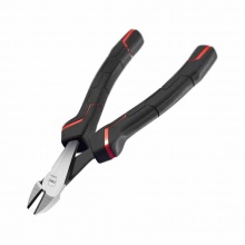 得力(deli) DL0207Z專業(yè)級(jí)德式大頭斜口鉗7寸省力型鉻釩鋼