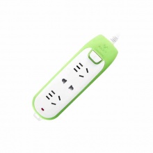 公牛BULL排插 綠色GN-W1120 1.8米(袋) 插座 接線(xiàn)板