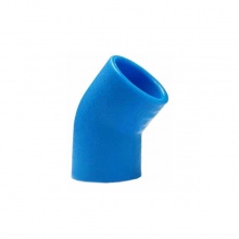 聯(lián)塑PE給水管注塑承插45°彎頭25