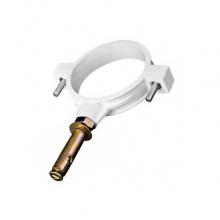 聯(lián)塑PVC排水管管卡(配爆破螺絲)160