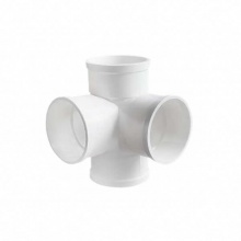 聯(lián)塑(LESSO)PVC排水管配件 直角立體四通50