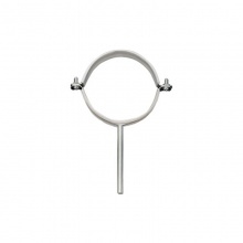 聯(lián)塑(LESSO)PVC排水管配件 鍍鋅管卡160(鍍鋅膠包鐵)