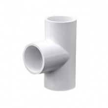 鍍美白色UPVC三通水管件配件(內(nèi)徑)63mm