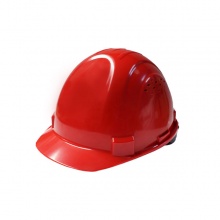 霍尼韋爾紅色安全帽H99RA115S防砸防沖擊 ABS材質(zhì)(帶透氣孔)