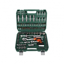 綠林72齒彎柄汽修108件套汽修工具套裝 維修工具箱棘輪快速扳手套筒