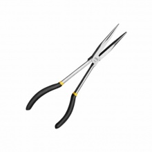 得力(deli) 加長尖嘴鉗11寸 DL21011