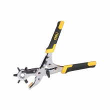 得力(deli) 打孔鉗省力型_圓_橢圓_扁孔(黃)9寸 DL0400