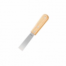 得力(deli) 木柄油灰刀(銀)1寸 DL-HD1C