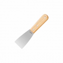 得力(deli) 木柄油灰刀(銀)2寸 DL-HD2C