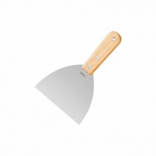 得力(deli) 木柄油灰刀(銀)5寸 DL-HD5C