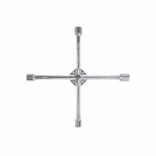 得力(deli) 十字輪胎扳手(銀) DL4416