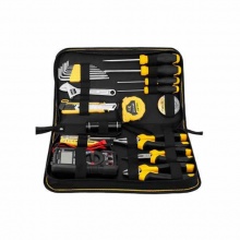 得力(deli) 專業(yè)級(jí)電工檢修23件套(黃) DL1023E