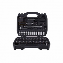 得力(deli) 46件6.3mm系列套筒組套(黑) DL1046