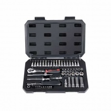 得力(deli) 52件6.3mm系列套筒組套(紅) DQ01052