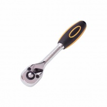 得力(deli) 6.3mm系列快速脫落棘輪扳手(銀) DL2323