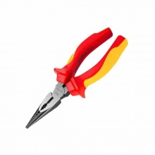 得力(deli) 絕緣省力型尖嘴鉗(紅) DL512106