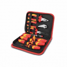 得力(deli) 絕緣電工維修組套(黑) DQ91003