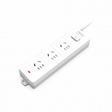 得力(deli) 延長線插座3組 T820330