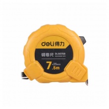 得力(deli) 鋼卷尺(黃) DL9075B