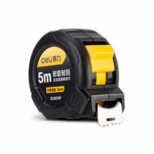 得力(deli) 鋼卷尺尼龍覆膜(黑) DL9025P