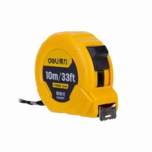 得力(deli) 尺公英制(黃) 鋼卷尺 DL9010Y