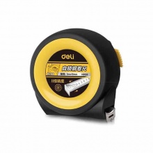 得力(deli) 尺極小自鎖(黃) 鋼卷尺 H8105