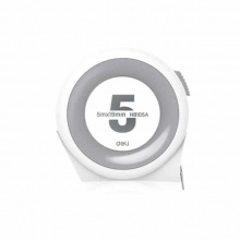 得力(deli) 尺極小自鎖(白) 鋼卷尺 H8105A