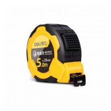 得力(deli) 魯班尺自鎖雙面印刷(黃) DL270525