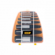 得力(deli) 螺絲取出器套裝(黑) DH-QCQ008-WD1